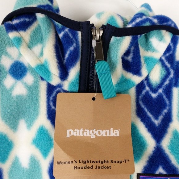Patagonia Pine Patch Hood Fleece Snap-T Jacket - Picture 2 of 8